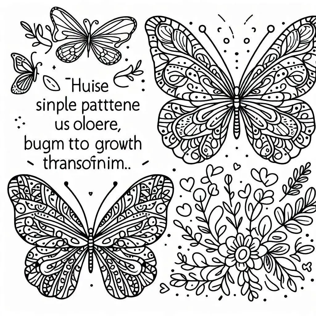 Butterfly Coloring Pages (2)