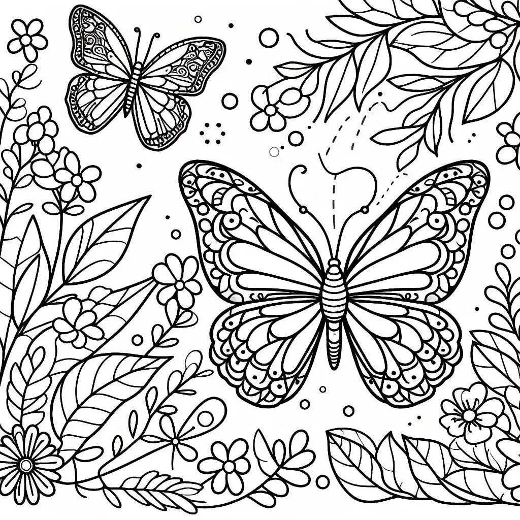 Butterfly Coloring Pages (21)