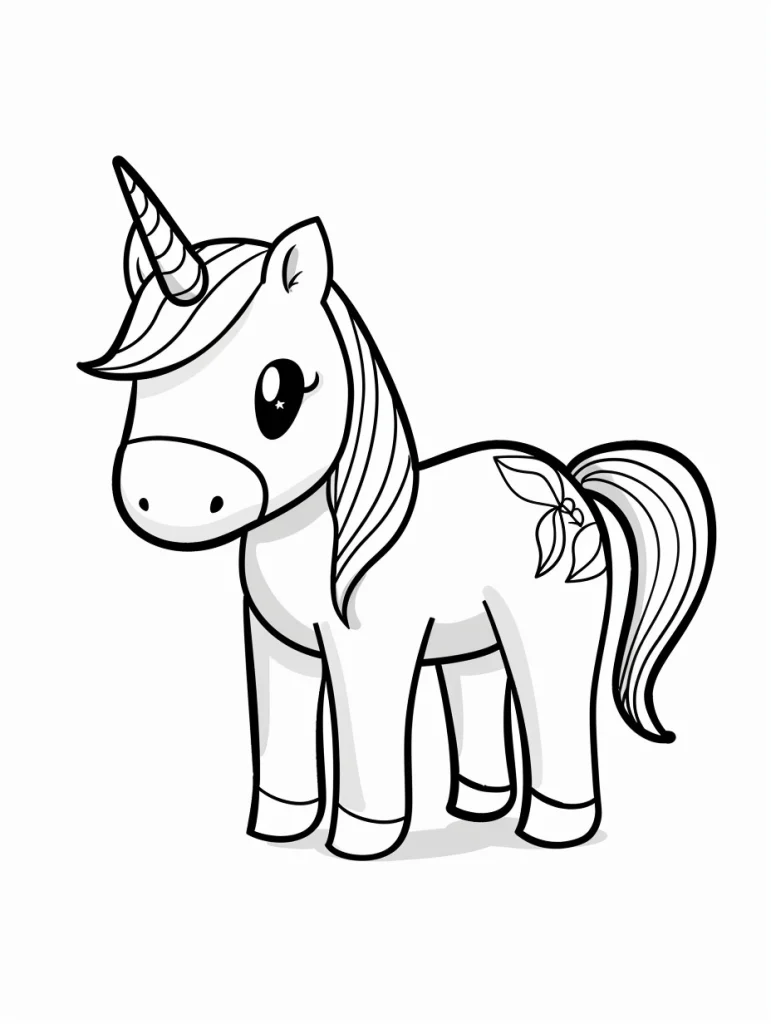 Unicorn Coloring Pages (23)