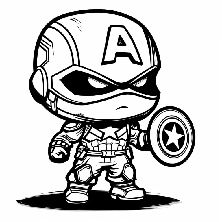 Captain America Coloring Pages (21)